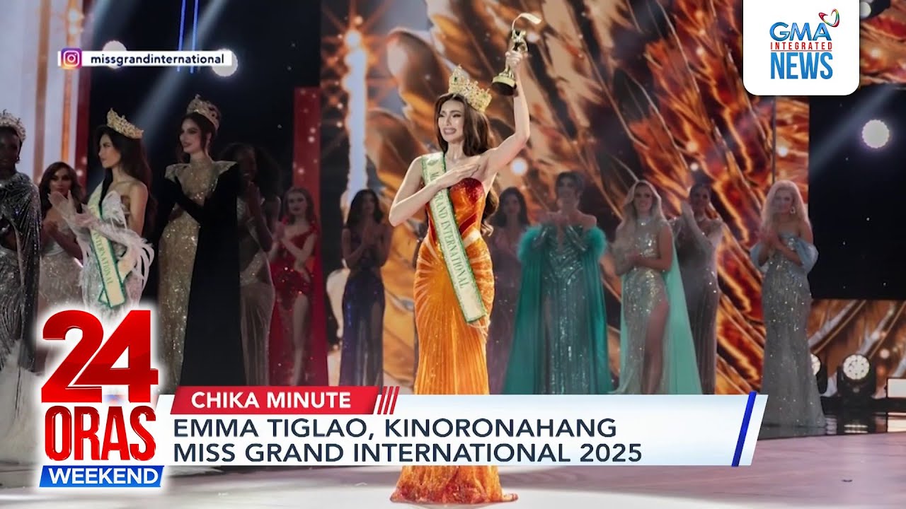 Chika in a Minute &mdash; Emma Tiglao wagi bilang Miss Grand International 2025... | 24 Oras Weekend