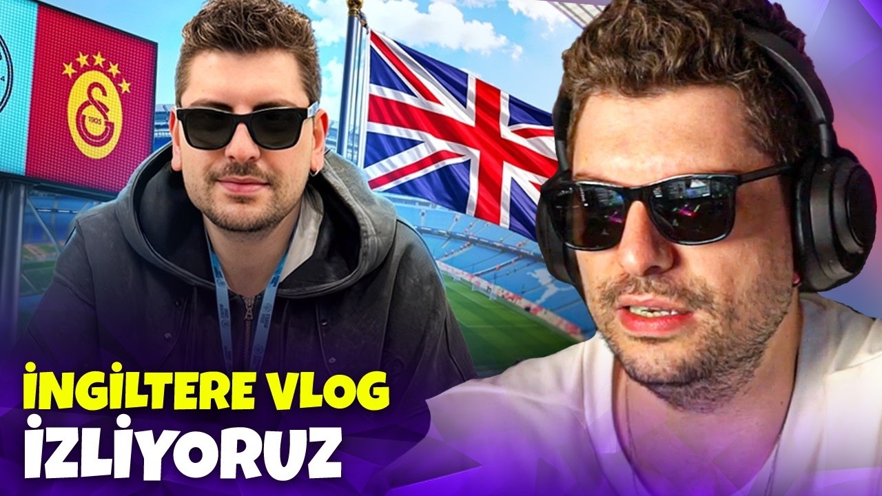 HYPE ''İNGİLTERE VLOG!'' VİDEOSUNU İZLİYOR! |
