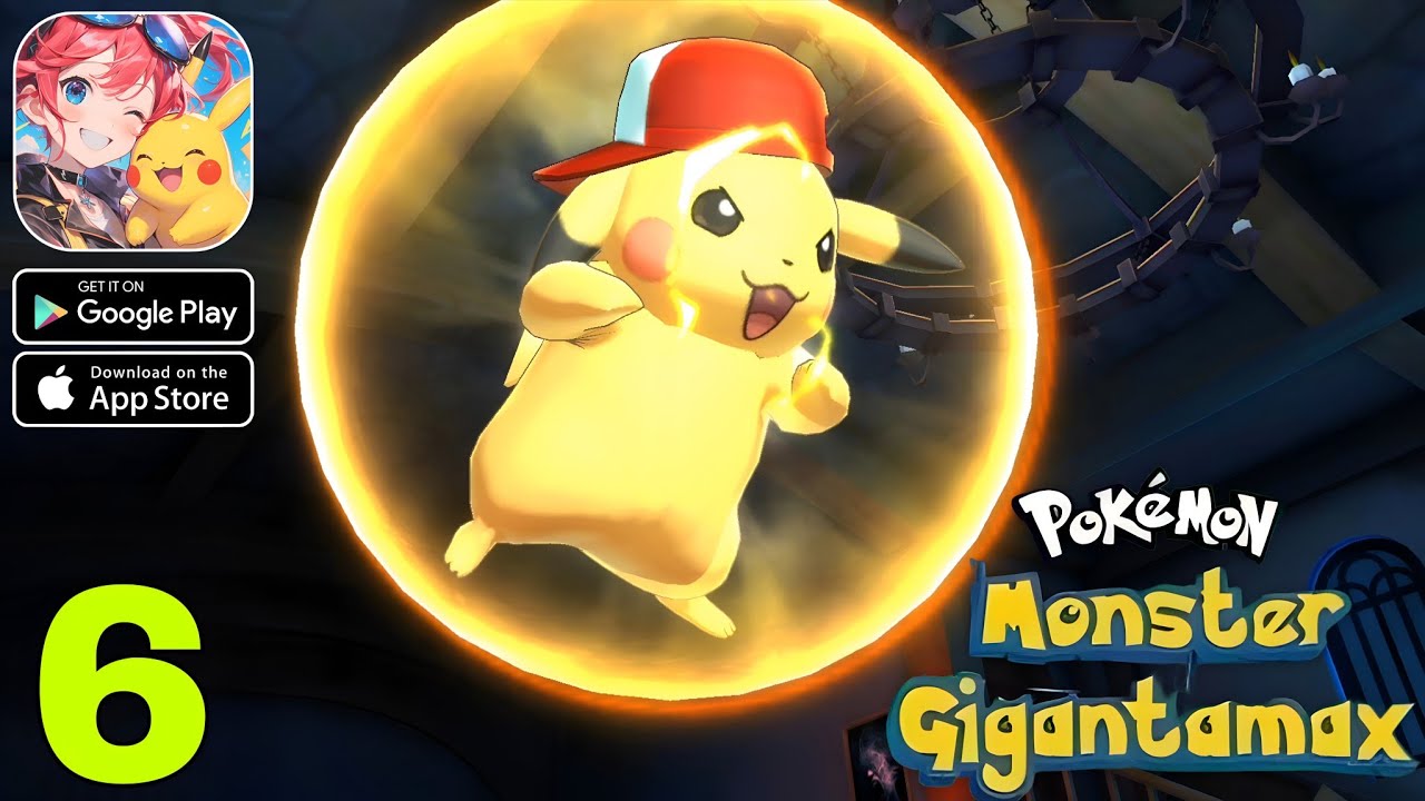 Pokemon Monster Gigantamax Gameplay walkthrough Part 6 (Android/iOS)