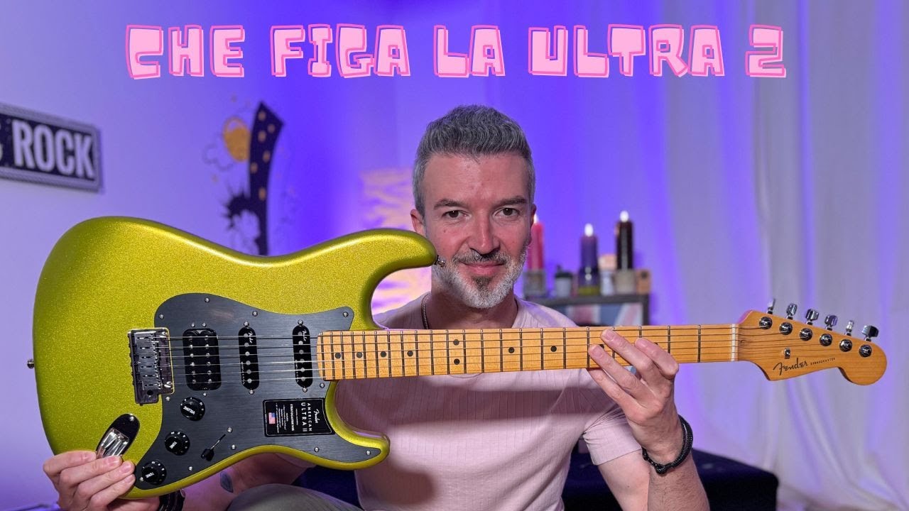 Fender Ultra 2, la superstrat moderna Americana