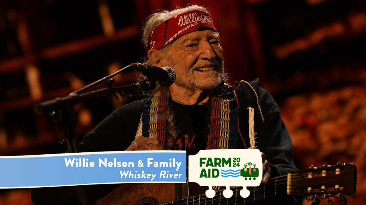 Willie Nelson & Family - Whiskey River (Live at Farm Aid 2024)