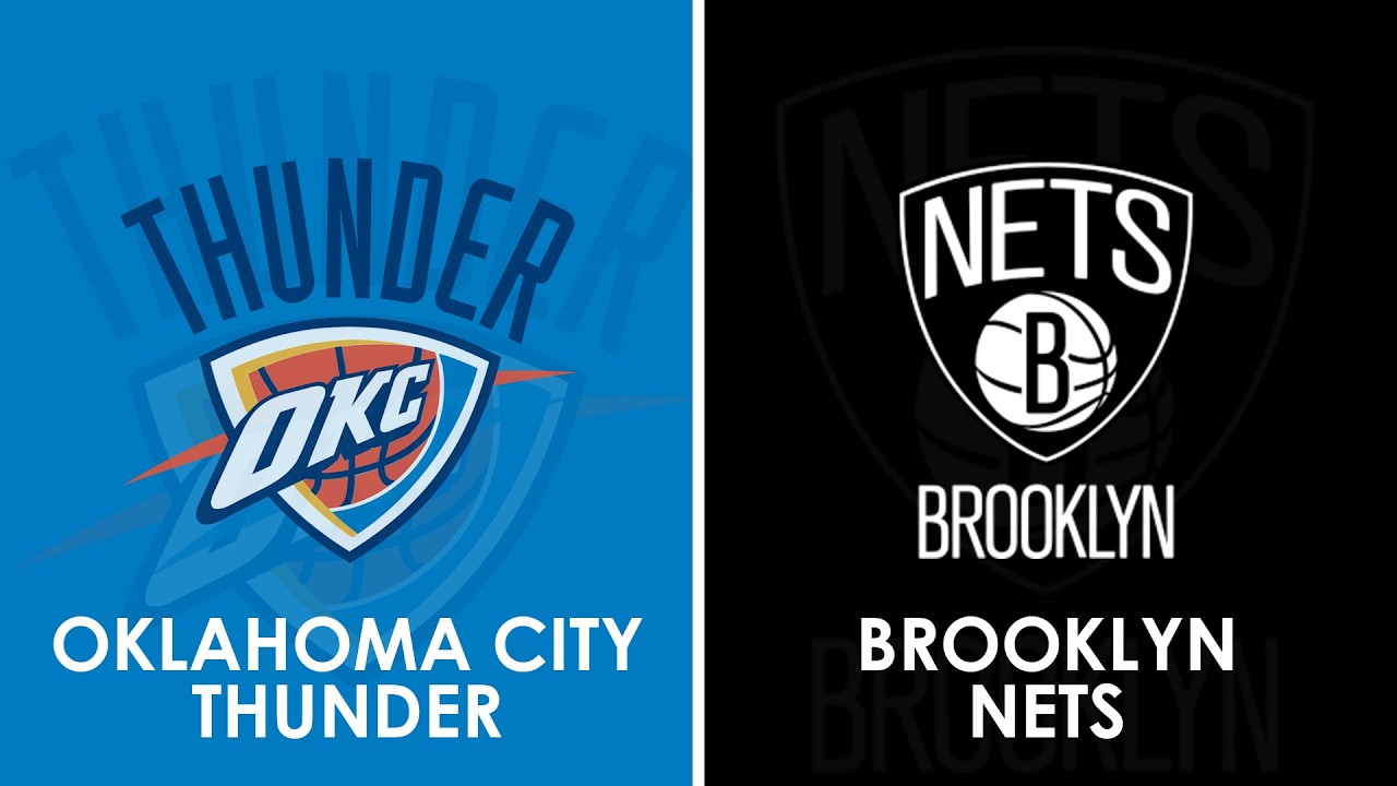 Oklahoma City Thunder vs Brooklyn Nets NBA Live Scoreboard