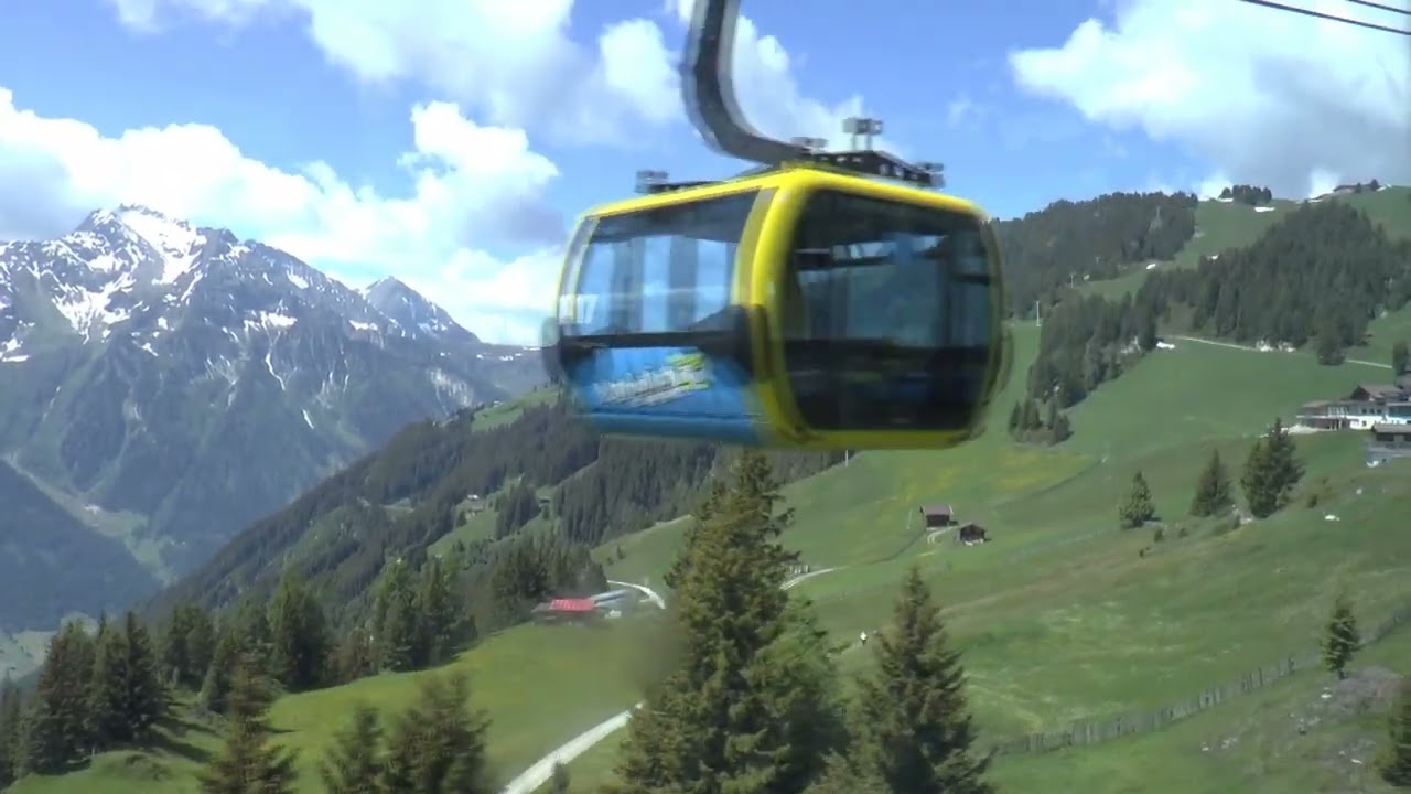 Penkenbahn Mayrhofen am 12- 06- 2023 von 630m auf 2100m