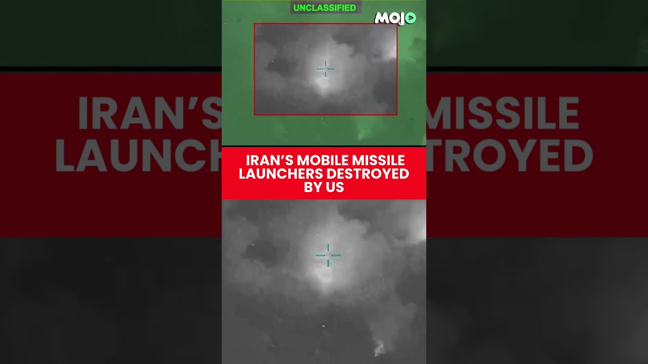 Iran Israel War I Watch US Destroys Iran's Mobile Missile Launchers