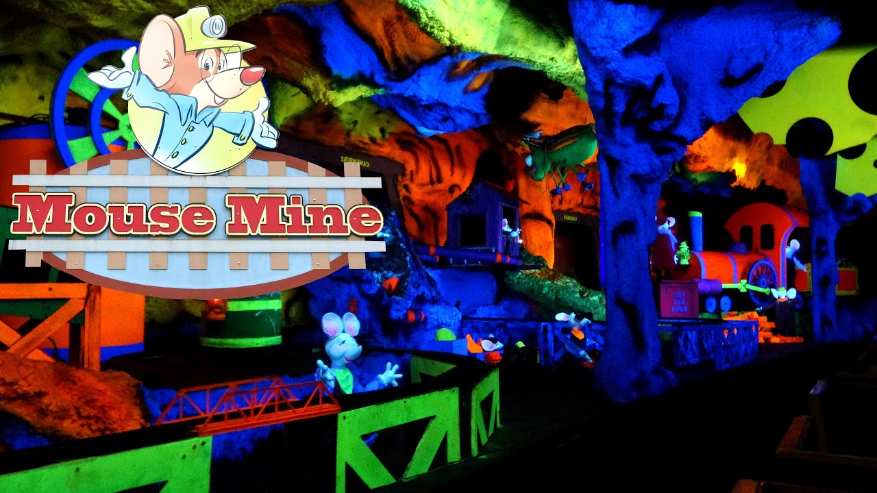 POV Mouse Mine Train at Tweetsie Railroad