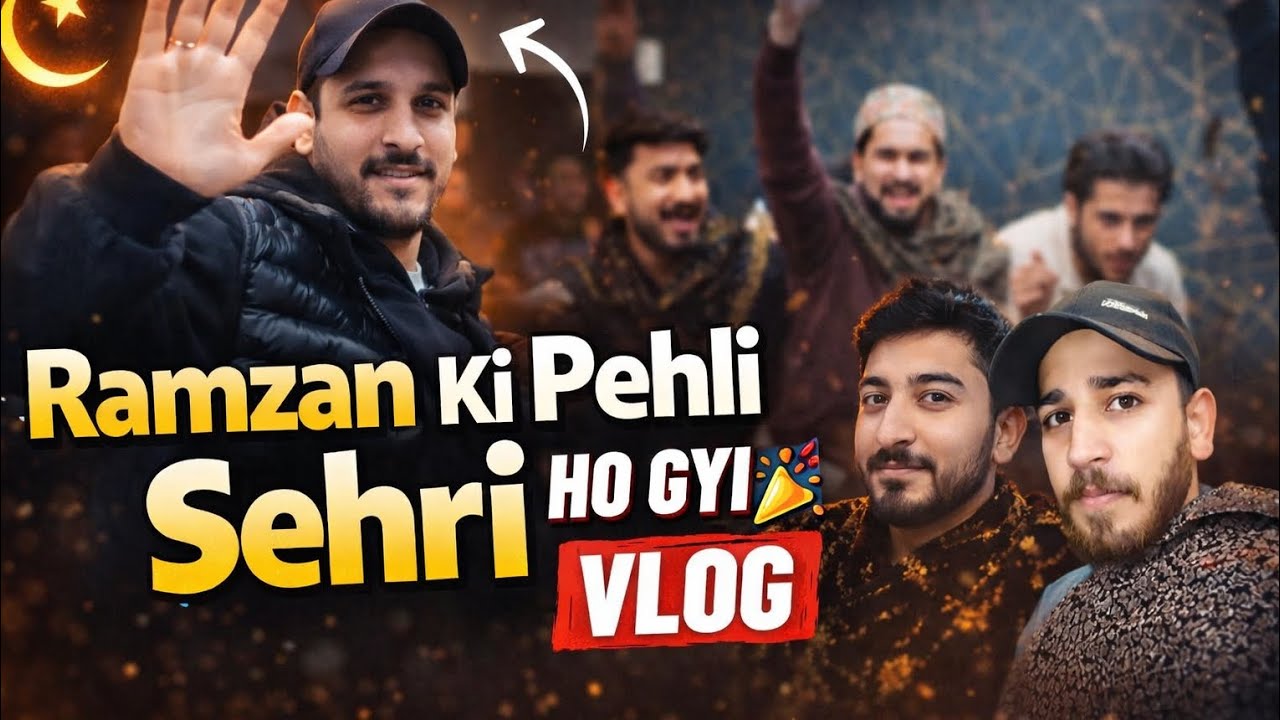 RAMZAN KI PEHLI SEHRI WITH FRIENDS 😍 | FULL NIGHT VLOG    DAY-10