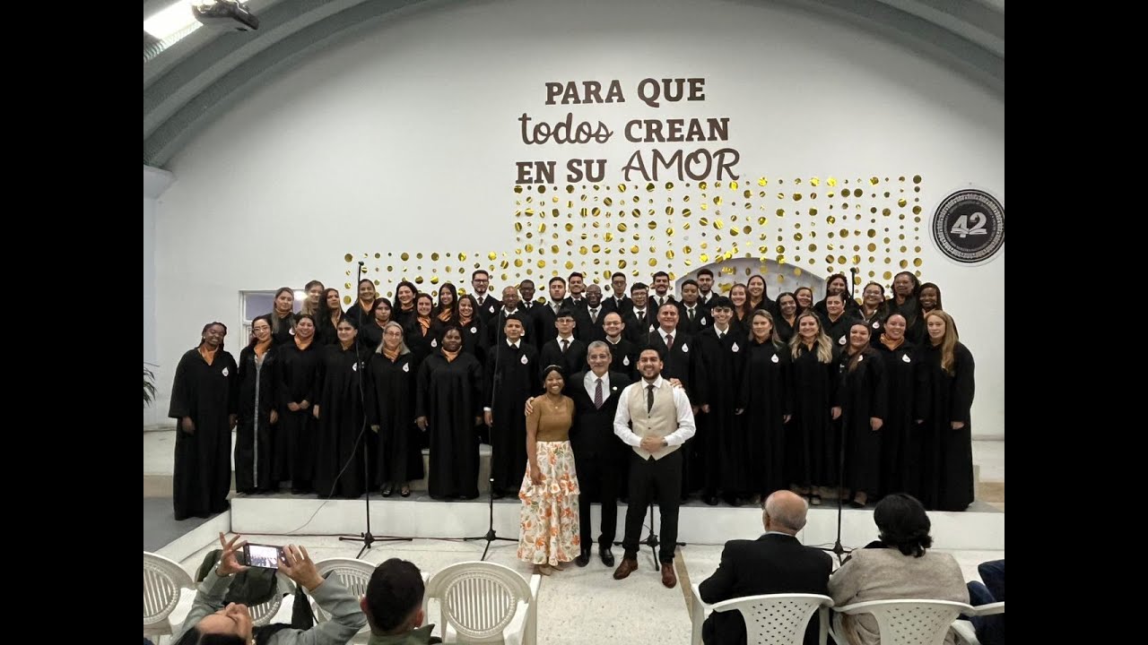 Para Que Todos Crean En Su Amor   Concierto Coro Nacional IAJ Distrito 3 - Sede Bogotá