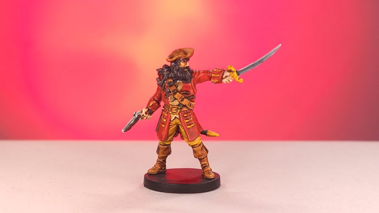 UNMATCHED: BLACKBEARD | How to Paint Beginner Tutorial