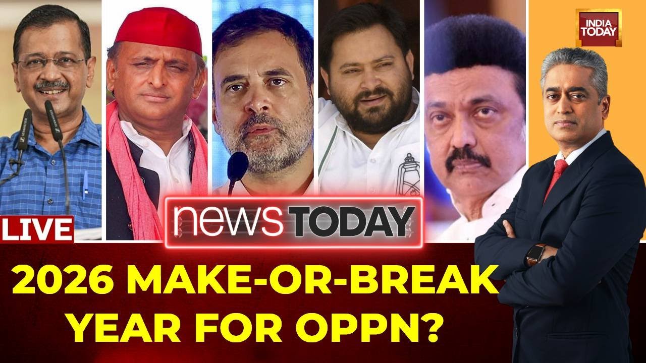News Today With Rajdeep Sardesai | Editors Roundtable | Political Challenges That Lie Ahead In 2026