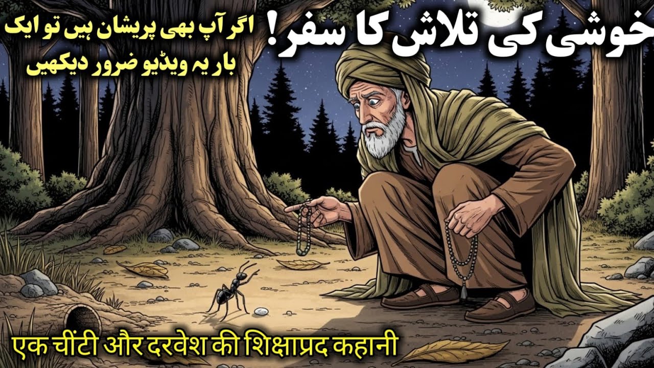 Khushi Ki Talash Ka Safar | खुशी की तलाश का सफर | Sabaq Aamoz Dastan I Golden Qisse