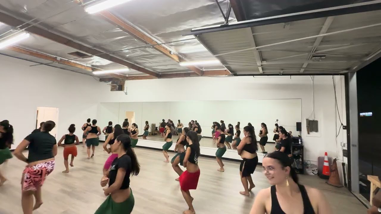 Raw Footage of Fale Polynesia PIFA Rehearsal 