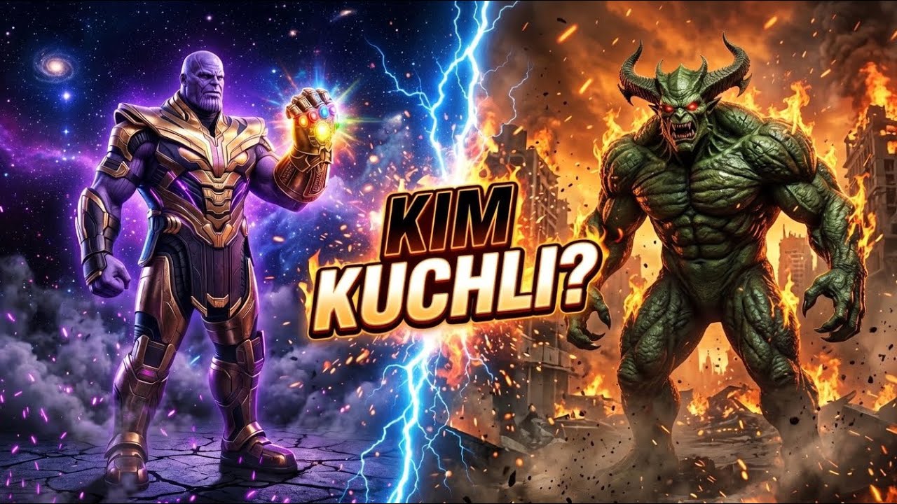 DOOMSDAY vs THANOS (No Infinity Stones) – Kim G‘alaba Qozonadi? | DC vs Marvel Battle