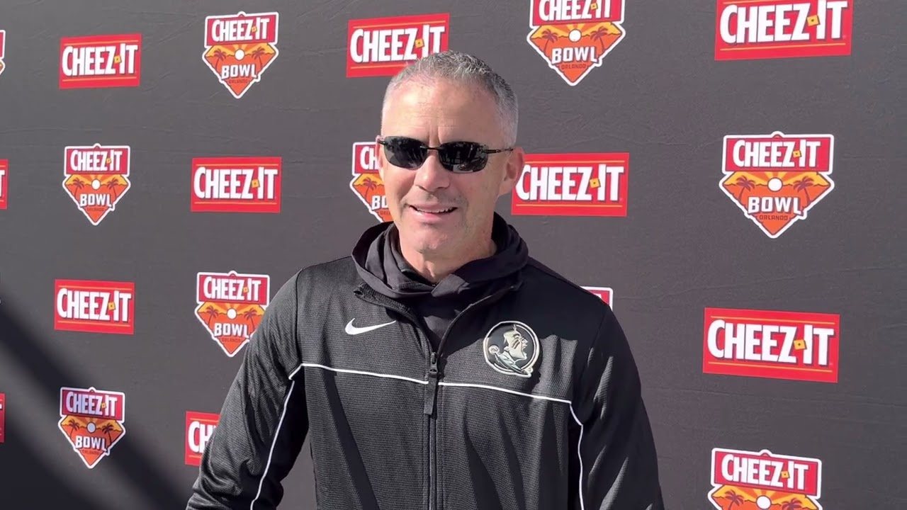 FSU Football | Mike Norvell speaks at community outreach event at Cheez-It Bowl | Oklahoma #FSU