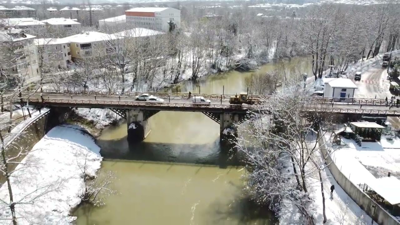 Bartın Irmağı drone çekimi