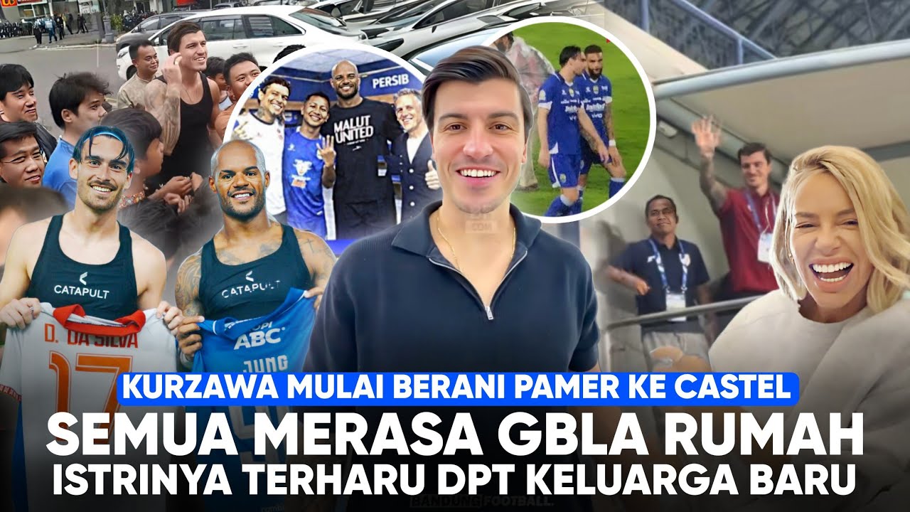 Istri Castel Kaget Kemana² Dikawal, Ciro & DDS Terharu Dipeluk Bobotoh! Kurzawa Pamer GBLA: Rumah