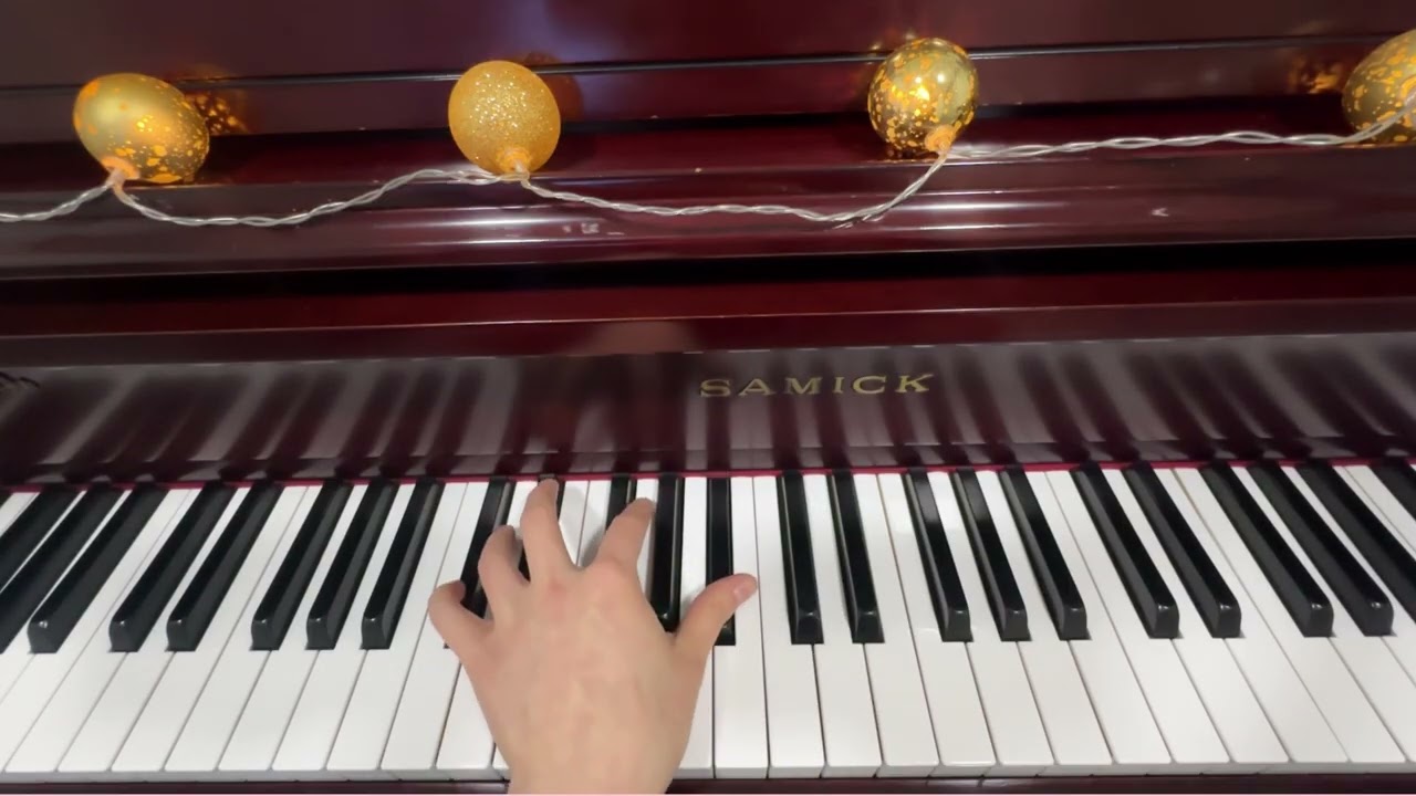 Анхны хайр piano tutorial