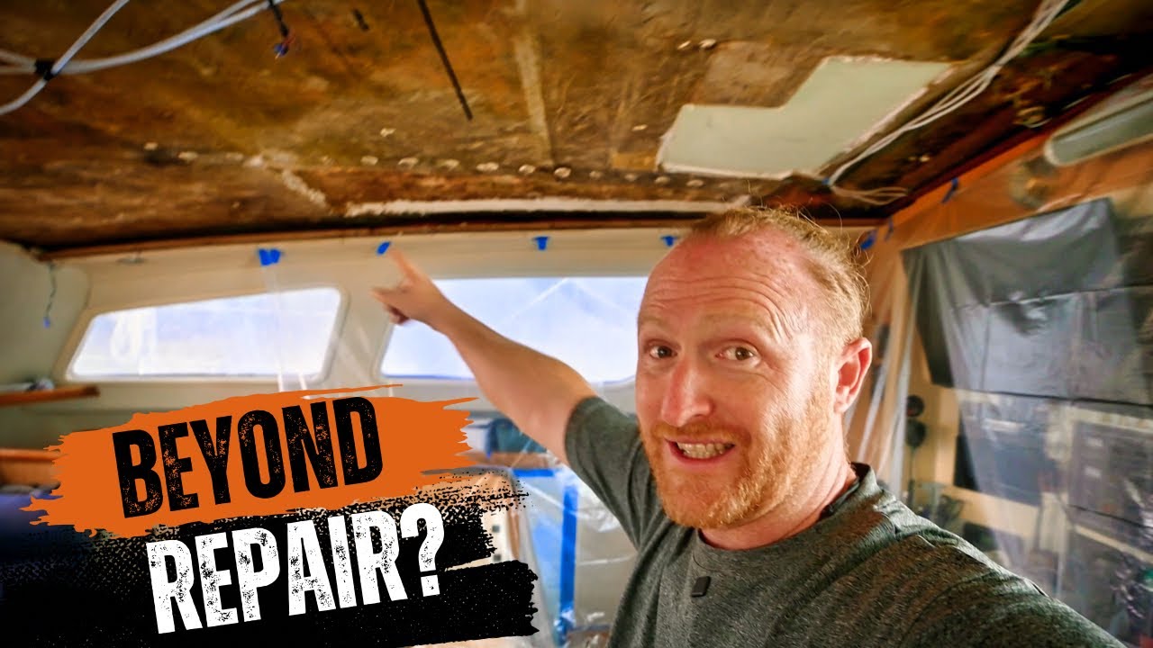 I BROKE our BOAT…Now I have to REBUILD! (catamaran refit) [RED SEAS]