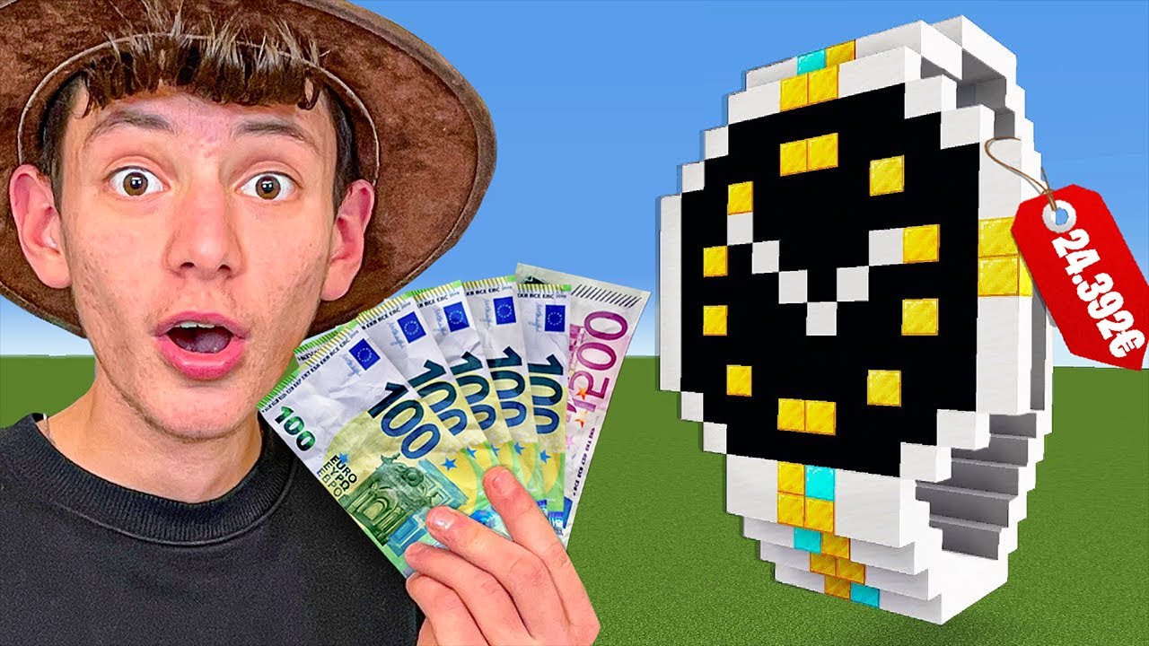 TUTTO quello che Costruisci, te lo COMPRO! - Minecraft