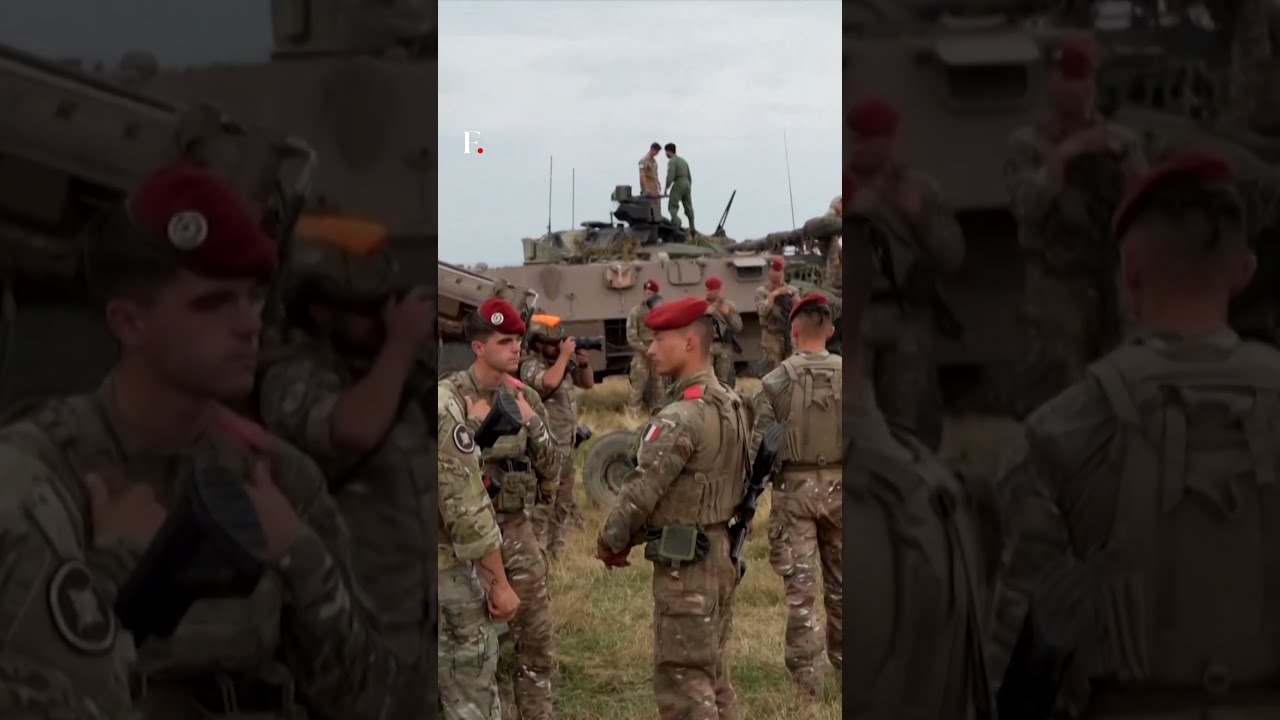 NATO Holds Eagle Spearhead Drill In Romania With Seven Allies | N18G