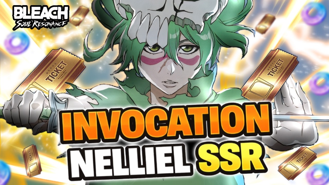 INVOCATION SUR NELLIEL SSR ! JE LA VEUX ABSOLUMENT sur Bleach: Soul Resonance