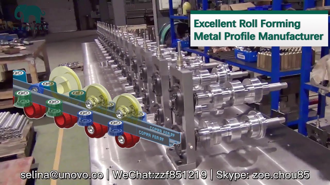 Flat oval tube roll forming machine assembling period