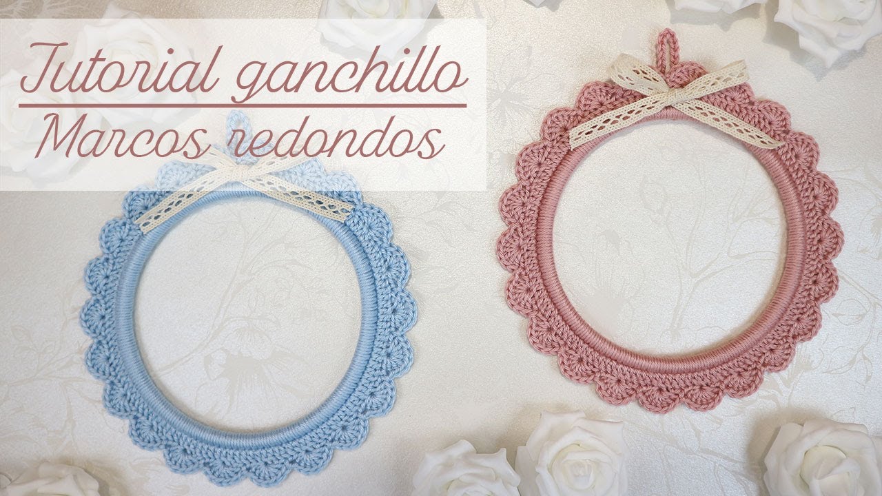 Tutorial ganchillo: marcos redondos (colaboración con Pandahall Selected)