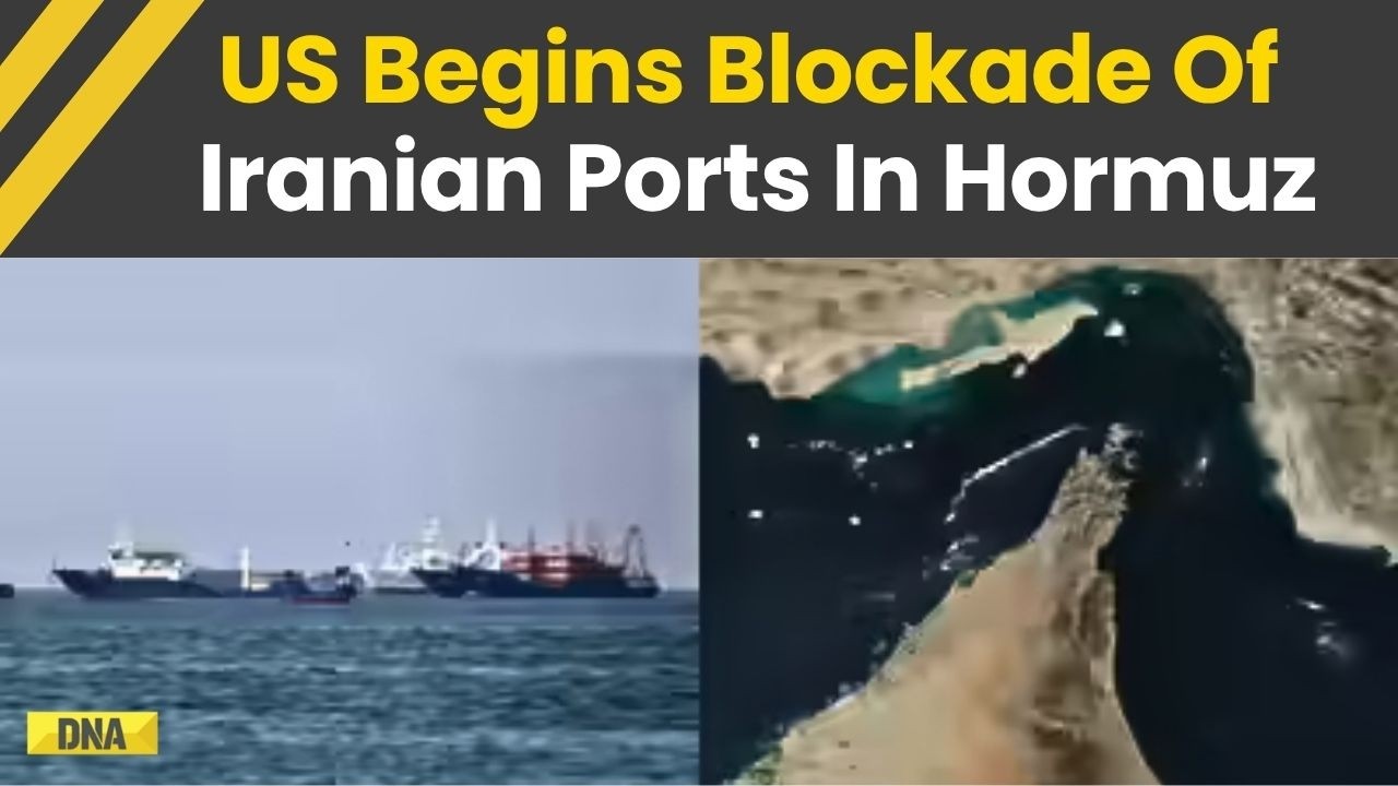 US Iran War: US Begins Hormuz Blockade, Iran Ports Sealed, Global War Risk Surges | Israel Iran War