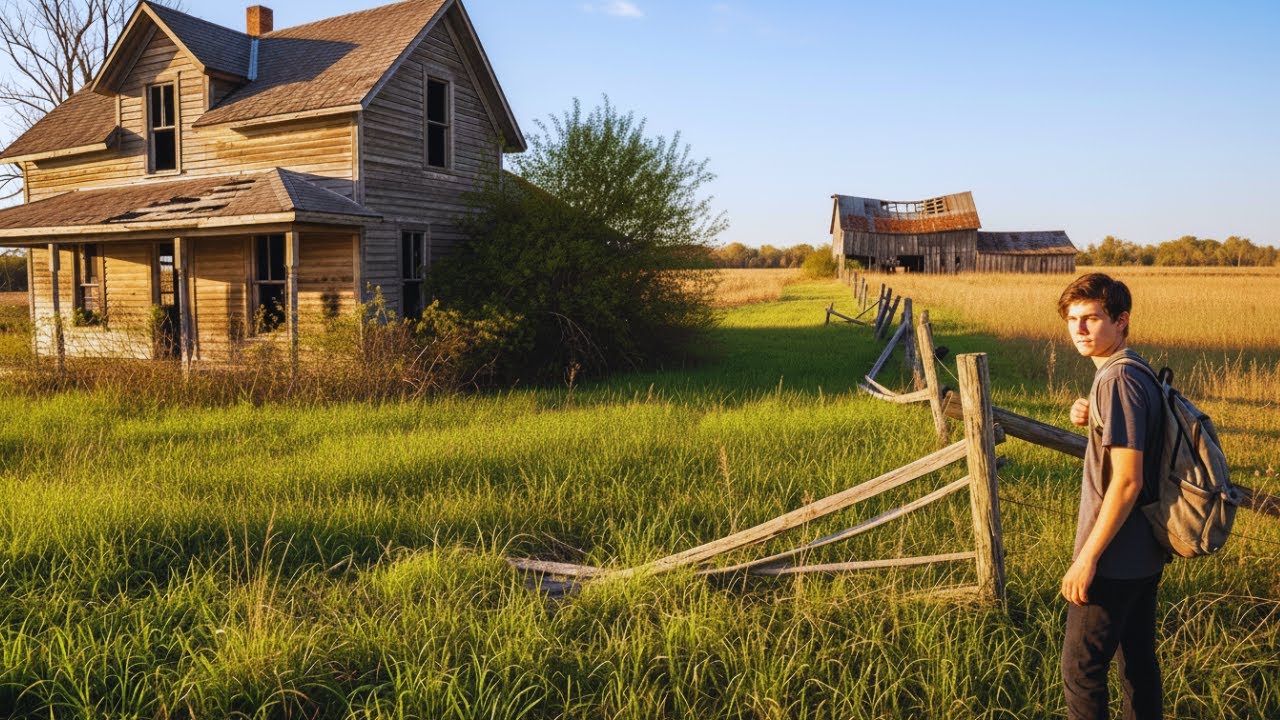 After leaving the orphanage, I went to an abandoned farm — what I found made me call 911