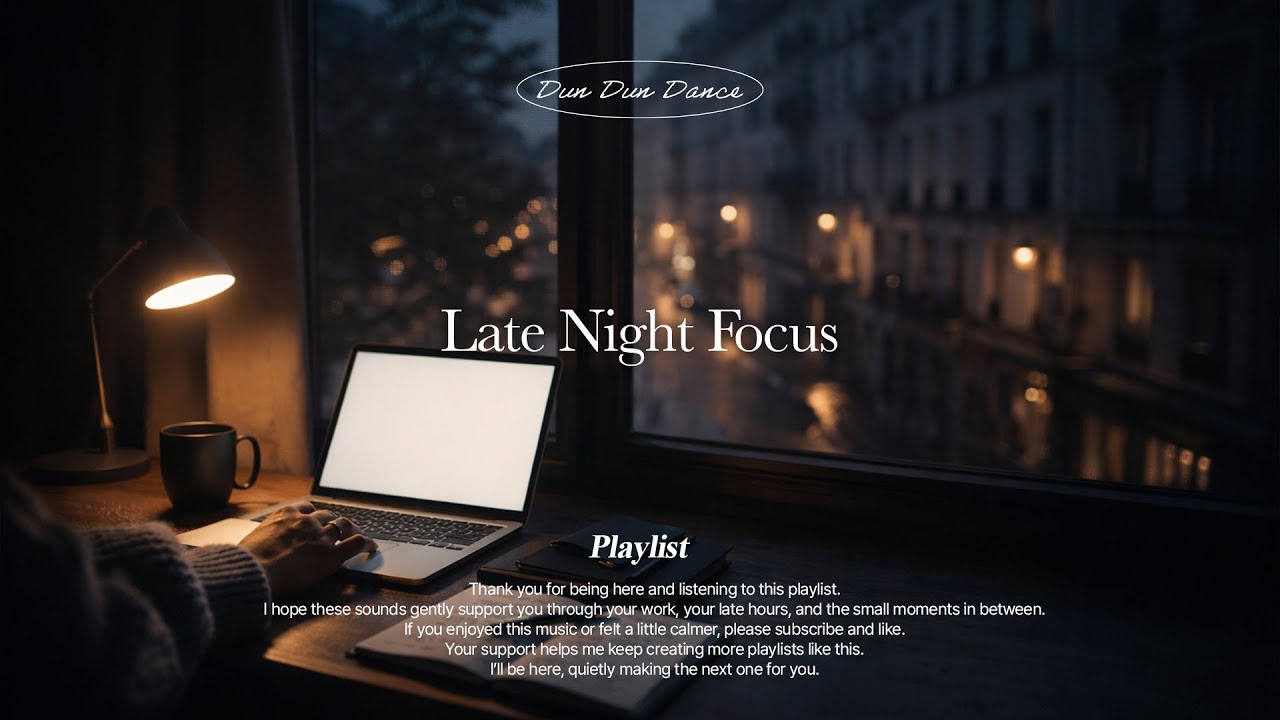 𝑷𝒍𝒂𝒚𝒍𝒊𝒔𝒕 🌙 밤에 듣기 좋은 노래 | 밤에 일 할때 듣기 좋은 노래 | Late Night Focus | 힐링 칠링 워크 공부 | 너무 좋잖아? 🌙
