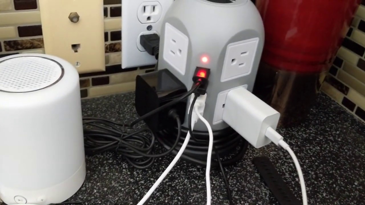MULTI-PLUG POWER STRIP REVIEW | POWER STRIP SURGE PROTECTOR REVIEW