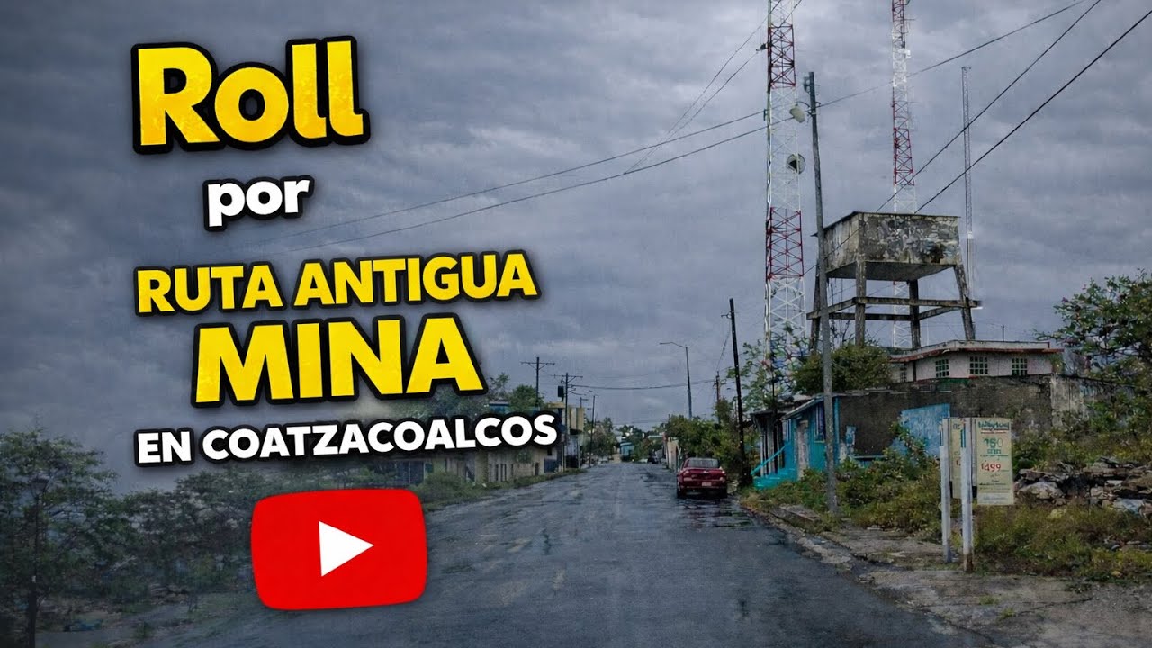 Roll por la Ruta Antigua Mina en Coatzacoalcos #coatza #coatzacoalcos #travelblog 