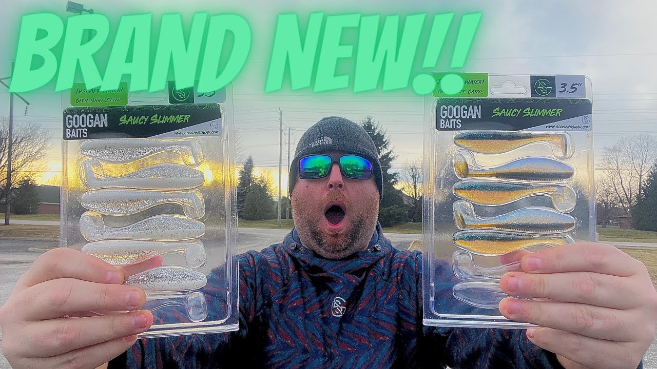 Fishing w/ The BRAND NEW Googan Baits SAUCY SLIMMER!!