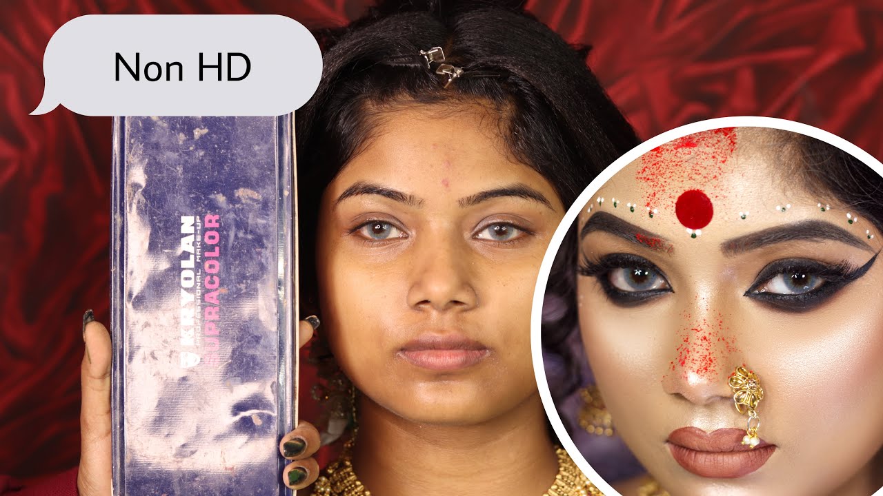 Affordable  Non Hd Makeup Tutorial || makeup artist dipanwita