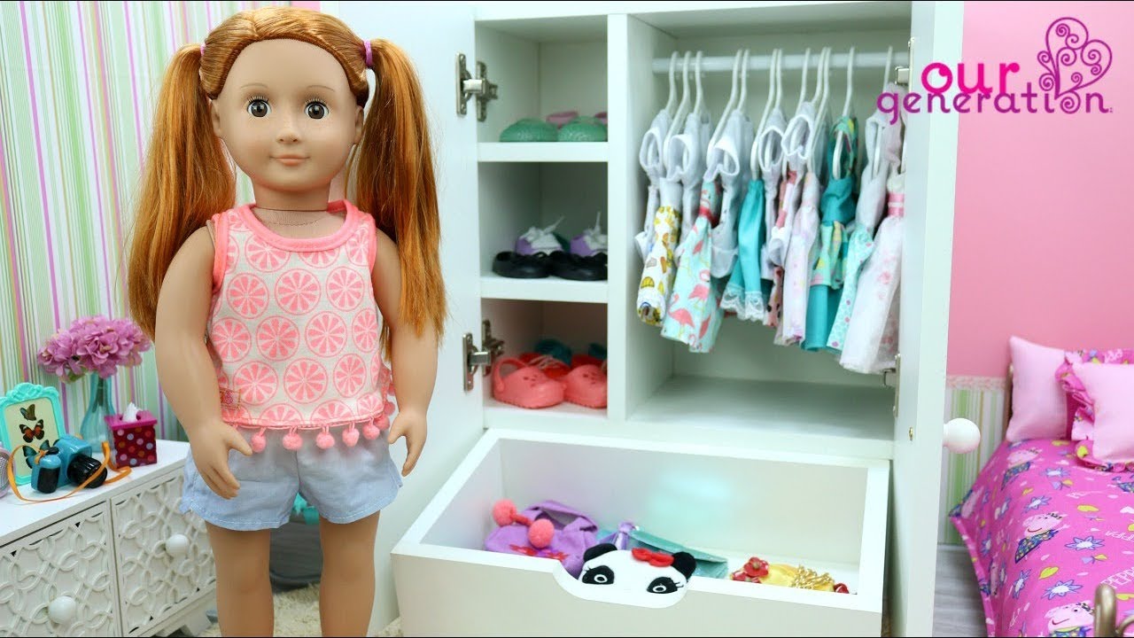 Doll Room Closet Tour & New Doll Clothes Shopping | TOUR PELO GUARDA ROUPAS & ROUPAS NOVAS2