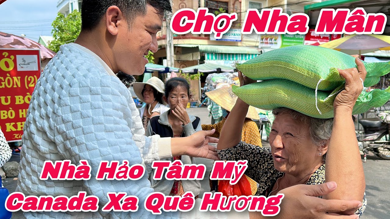 Nhà Hảo Tâm Mỹ Canada Gửi 150 Túi Gạo Thơm Đến Người Khó Khăn Nha Mân Đồng Tháp | Khương Nhựt Minh