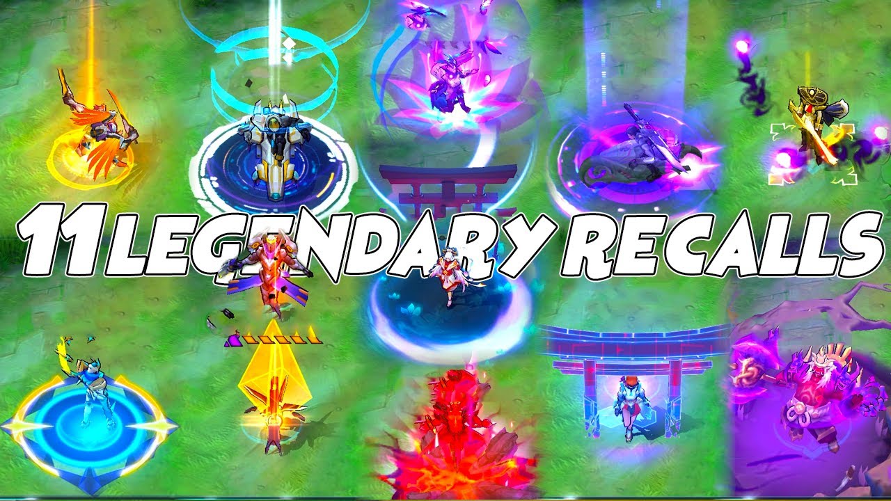 MLBB All 11 Legendary Skin Recall Effects