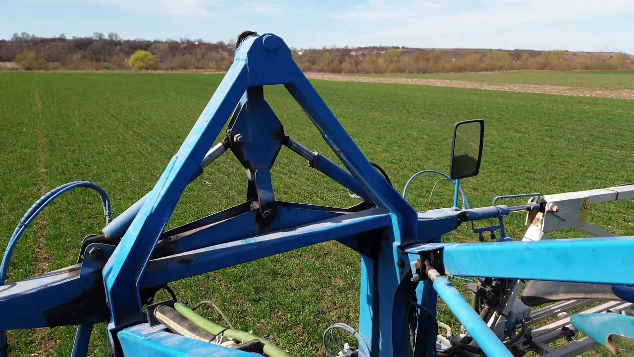 Erbicidat grau Matrot Maestria 17 / Spraying Wheat 2019 / Pulvérisation du Blé
