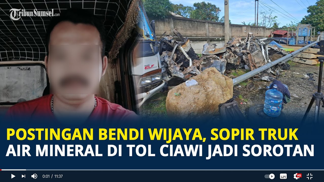 Postingan Bendi Wijaya, Sopir Truk Kecelakaan Maut di Gerbang Tol Ciawi Jadi Sorotan