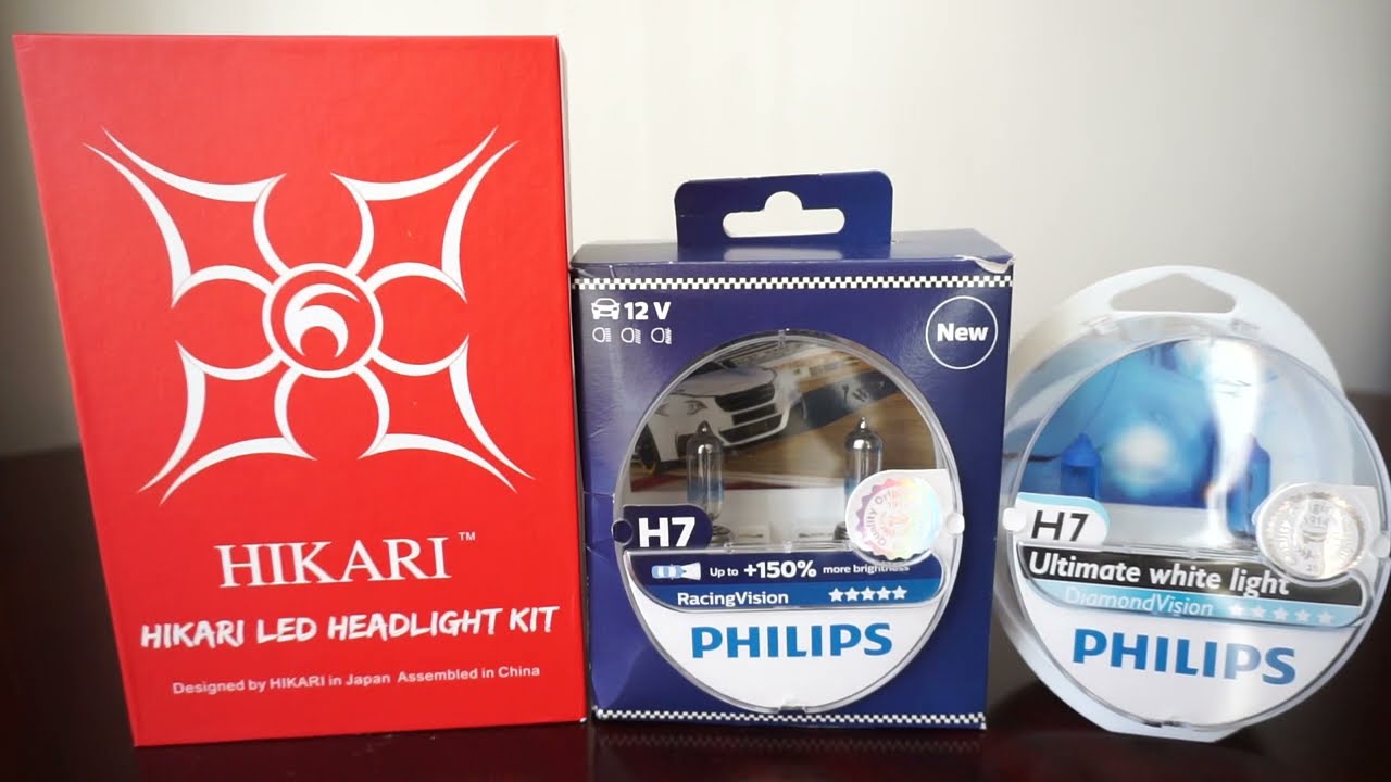 HIKARI 2019 Thunder CSP LED, Philips RacingVision, DiamondVision