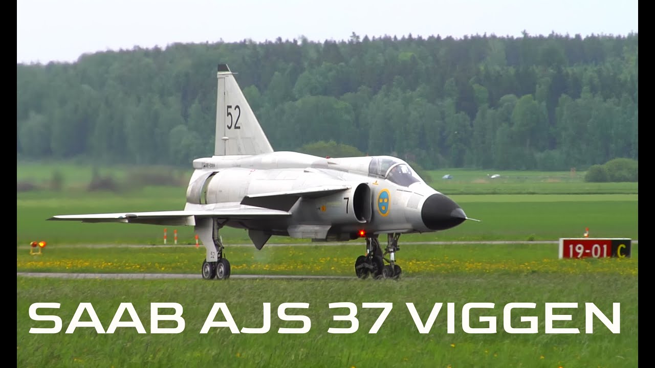 Saab AJS 37 Viggen - Västerås 2013!