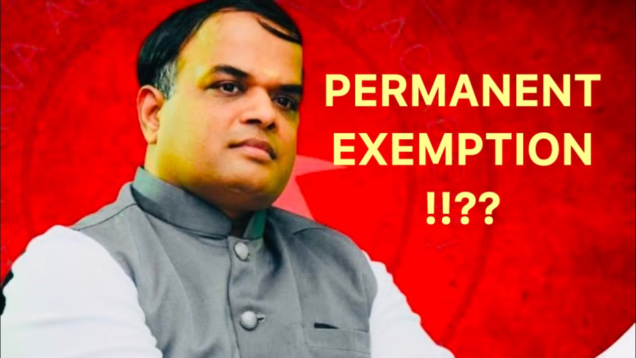 Permanent Exemption | CA Inter