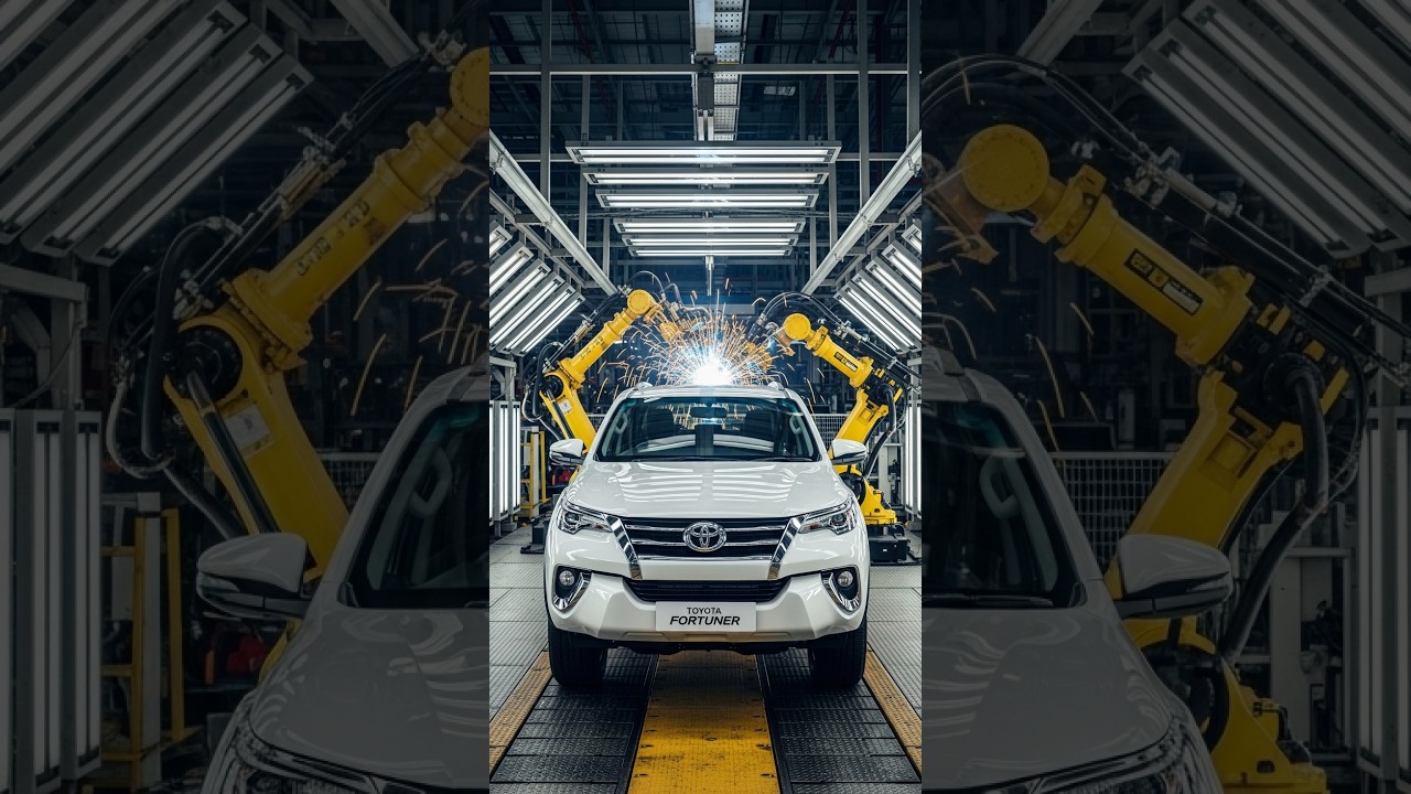 How Toyota Fortuner SUVs Are Made | Inside Giant Car Factory