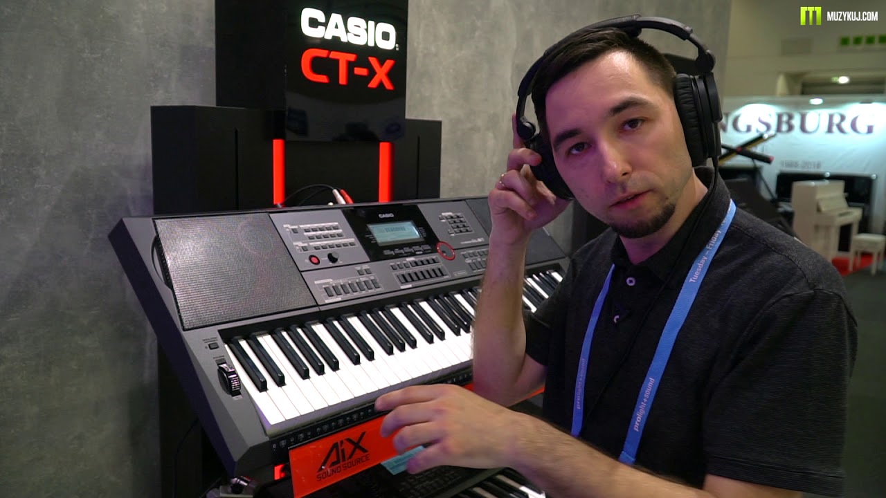 Casio CT-X5000 Musikmesse 2018 Muzykuj