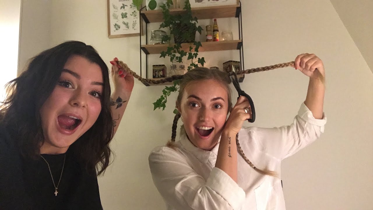 SHAVING MY HEAD / snaggar av mitt hår