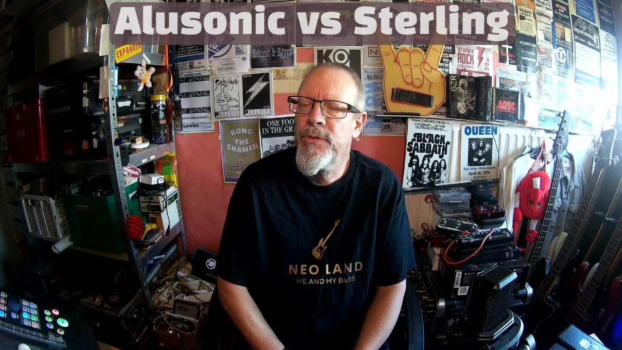 Me and my Bass - Alusonic vs Sterling
