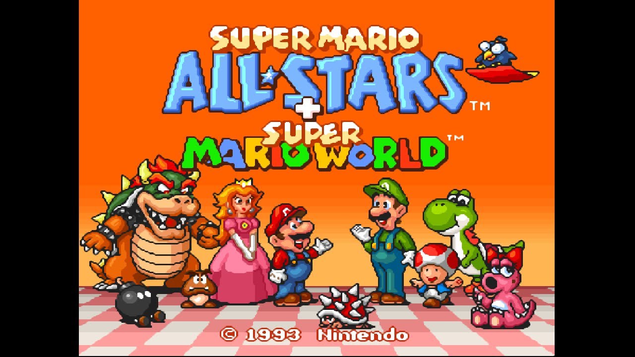 Super Mario Bros 3 - 1990 - Usando Flautas para Pular para o Mundo 8