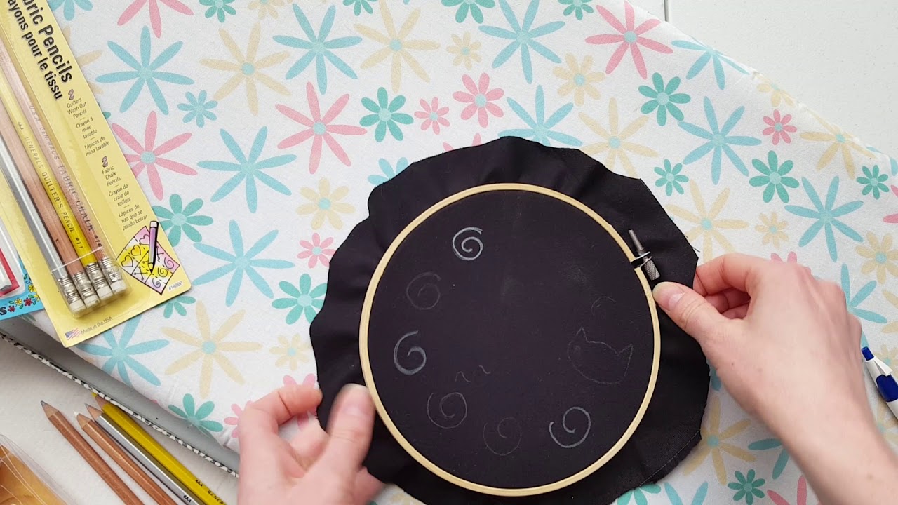 More options for transferring embroidery patterns to dark or thick fabrics