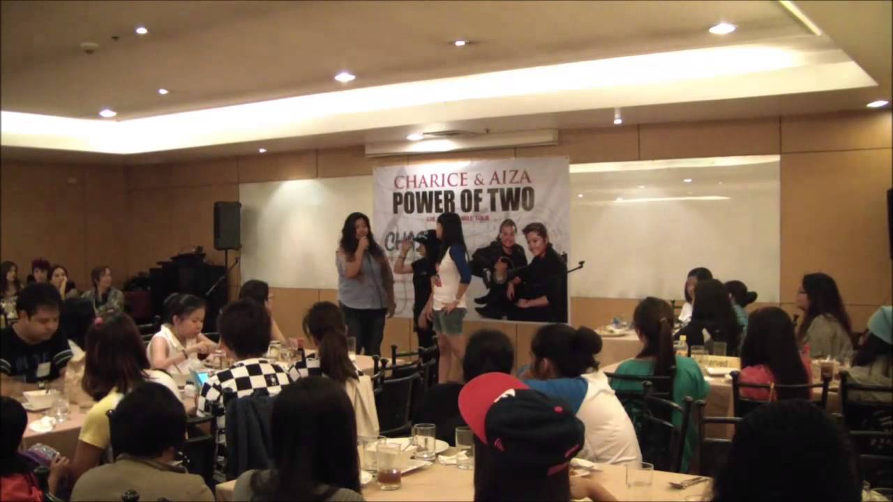 (Part 2) Preconcert Chasters' Gathering with CHARICE: POWER OF 2 (Charice & Aiza) Sep. 27, 2013