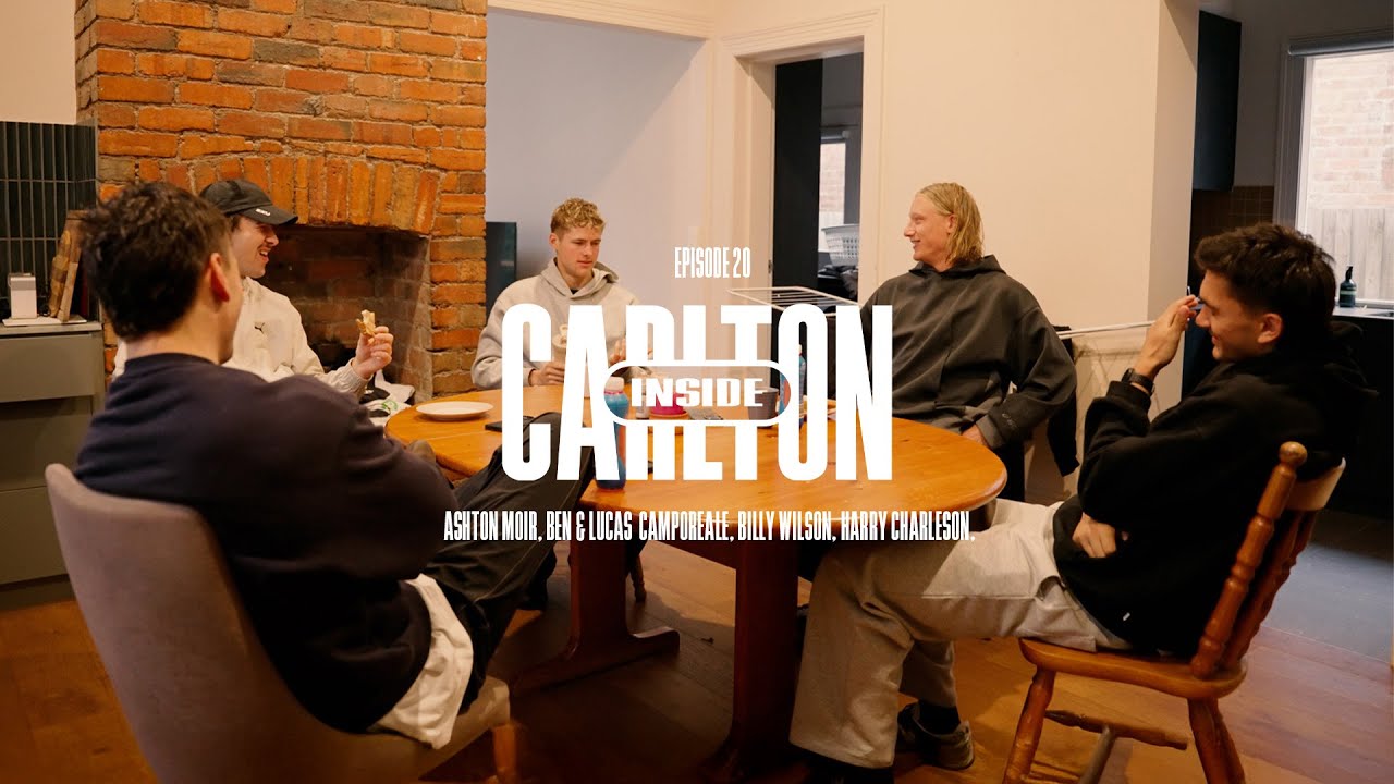 We followed FIVE AFL housemates on their first day of training! | Inside Carlton