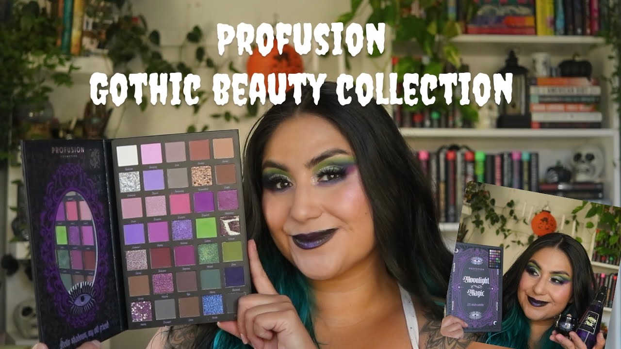 GRWM| PROFUSION GOTHIC BEAUTY COLLECTION